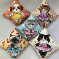 ハンドメイド　コヤンイサムチョン　ブローチ　5個 NY2