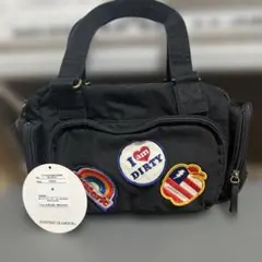 HYSTERIC GLAMOUR ブラックトートバッグ　Ｋ⭐︎a.mama様専用!