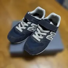 New Balance 996 ネイビー スニーカー 18.5センチ