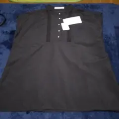 黒 ノースリーブチュニック Fサイズ