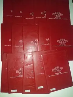 遊戯王　ウジャト眼　スリーブ　赤　初期　15枚