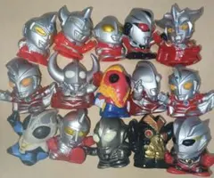 ウルトラマンキッズ まとめ売り 15 ウルトラマン 指人形 フィギュア
