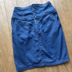 ARROW ハイウェスト　デニム　タイトスカート　Mサイズ