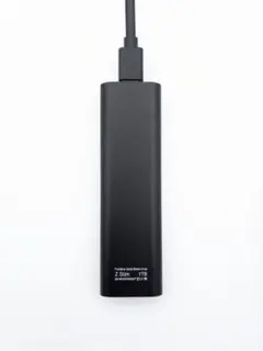 【使用半年】Netac 外付けSSD 1TB（本体・ケーブルのみ）