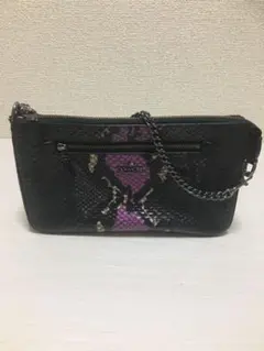 Coach コーチ パイソン柄 ポーチ