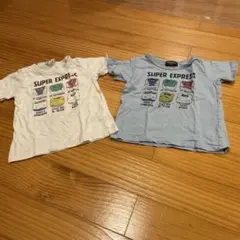 SUPER EXPRESS 新幹線Tシャツ 100cm