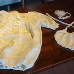 【美品】ベビードレス3点セット