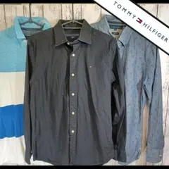 トミーヒルフィガー TOMMY HILFIGER 長袖ポロシャツ 3枚まとめ売り