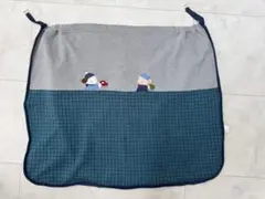 ファミリア　チェック　ブランケット