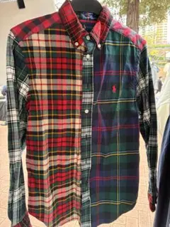 Ralph Lauren チェック柄長袖シャツ M