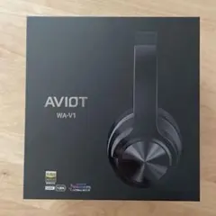 AVIOT アビオット ハイレゾ対応ワイヤレスヘッドホン WA-V1 ブラック
