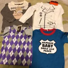 ベビー服 4点セット(新品タグ付き80センチから90センチ)