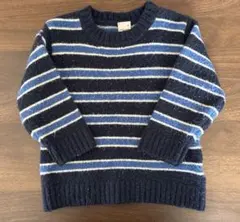 Petit Mainプティマイン　マルチボーダーニット（Sサイズ）