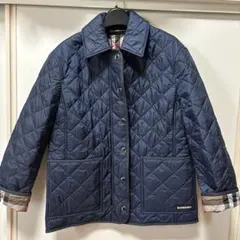 BURBERRY ネイビー キルティングジャケット Sサイズ