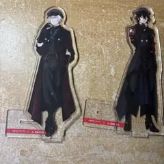 文豪ストレイドッグス 条野採菊 末広鉄腸 アクリルスタンド 2種セットのサムネイル