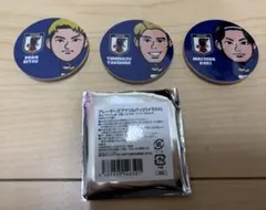 サッカー☆日本代表☆アクリルバッヂ☆堂安☆冨安☆町田☆3つセット☆新品未使用
