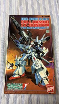 BANDAI 1/144 Full Armor ZZ Gundam 旧キット - メルカリ
