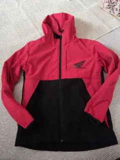 Honda フード付きパーカー レッド/ブラック