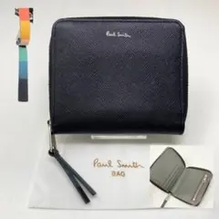 入手困難✨ポーター×ポールスミス　二つ折り財布　ポーターコラボ ポール・スミスとポーターがユニークなストライプ柄のコラボ