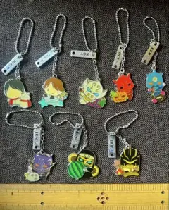 仮面ライダー電王 誕生月チャーム まとめ売り8点
