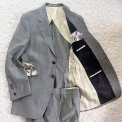 Paul Smith グレンチェック スーツ セットアップ ブラウン 日本製