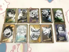 僕のヒーローアカデミア 箔押しクリアカードコレクション ①