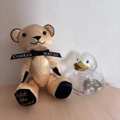 値下げ【新品・限定ぬいぐるみ】コンラッド・ベア_CONRAD MACAO - メルカリ