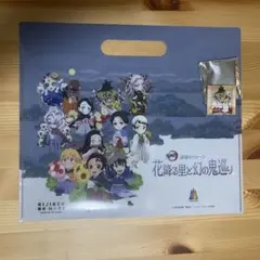 ニジゲンノモリ 鬼滅の刃 謎解き クリアファイル 缶バッジ
