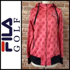 FILA ゴルフ⛳️撥水 フード付き ジャージ ジャケット レディース Lサイズ
