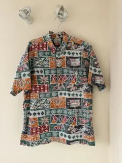 reyn spooner レインスプーナー アロハシャツ プルオーバー 総柄のサムネイル
