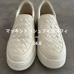 マッキントッシュフィロソフィー24.0 白　3回着用
