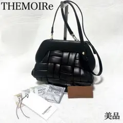 【美品】テモワール ショルダーバッグ クラッチバッグ 2way レザー ブラック