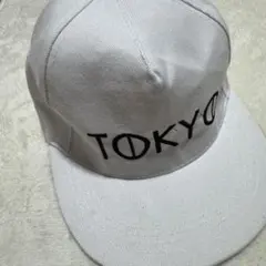 TOKYO 帽子　ホワイト
