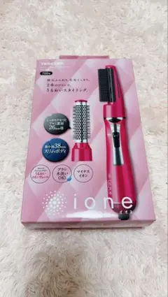 TESCOM ione カールドライヤー ピンク 26mmブラシ
