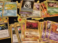 旧裏ポケモンカード70枚超セット（エネルギー・トレーナー含む）