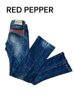 RED PEPPER デニムパンツ フレア　ブーツカットy2kのサムネイル