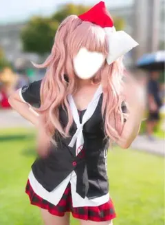 ダンガンロンパ 江ノ島盾子 コスプレ ウィッグ 衣装 L