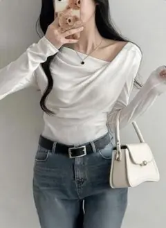 新品 3Wayドレープカシュクールトップス[dk1571]