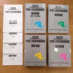 2025年受験 中学入学試験問題集 4教科 男子共学校 日能研・銀本のサムネイル