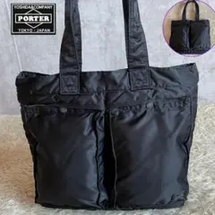 PORTER TANKER ポータータンカートートバッグ ナイロン ブラック