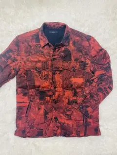 【美品】DIESEL 総柄 カバーオール ジャケット サイズＭ
