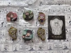 呪術廻戦　くら寿司　ラバーマスコット　缶バッジ　クリアカード　ノベルティ