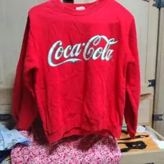 Coca-Cola スウェット レッド 150cm トレーナーのサムネイル