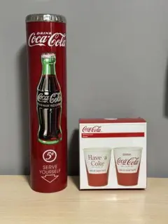 コカ・コーラカップディスペンサーと紙コップセット