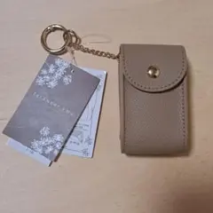 terawear emu　ベージュ　キーケース