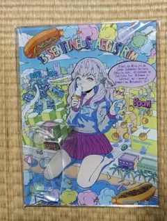 新衣装記念2021 最凶天災☆アクリルジオラマスタンド 裏 ver. 戌神ころ 
