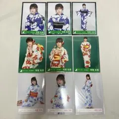 【 櫻坂46 尾関梨香 浴衣衣装 生写真 9枚セット】まとめ売り ダブりなし