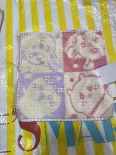 ちいかわ　しまむら　コラボ　ハンドタオル　ハンカチ　ジャガード