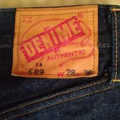 希少オリゾンティ】DENIME 858 W33 オリジナルチェーンステッチ赤耳 