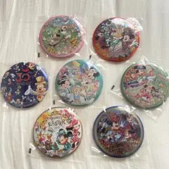 ディズニーリゾート　缶バッジ　セット